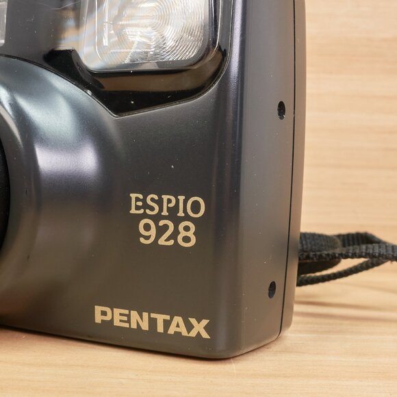 Pentax Espio 928 Film Camera / 35mm Point and Shoot / Zoom Lens / Gray - Picture 3 of 8